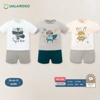 UALA ROGO - Bộ quần áo cộc tay cho bé từ 9 tháng đến 48 tháng