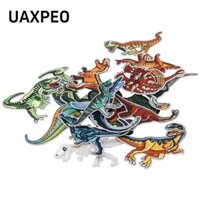 Uaxpeo 15 Chiếc Khủng Long, Phim Hoạt Hình Khủng Long Sắt Trên Miếng Dán, Áo Sơ Mi Thêu Miếng Dán Quần Áo