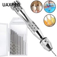 Uaxpeo Máy Khoan Cầm Tay Móc Khóa Đúc Khuôn Nhựa Thủ Công UV Epoxy Khoan Lỗ Dụng Cụ