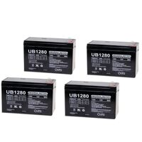 UB1280 F2 12V 8AH APC Smartups 1400RM 2200RM3U Battery - 4 Pack