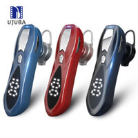 Uba-portable Business Sport Không dây tương thích Bluetooth 5.1 LCD In-ear Tai nghe đơn Tai nghe nhét tai