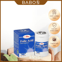 UBB Folic Acid bổ sung axit folic cho cơ thể