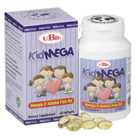 UBB® KIDMEGA - OMEGA 3 - Bỗ não, mắt, tim mạch cho trẻ em