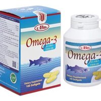 UBB Omega-3 hỗ trợ giảm mỡ máu, phát triển não bộ lọ 100 viên
