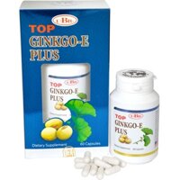 UBB® TOP GINKGO-E PLUS - Hỗ trợ tăng tuần hoàn não, cải thiện chức năng tiền đình, thị lực