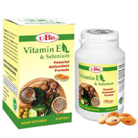 UBB Vitamin E & Selenium, hỗ trợ làm chậm tiến trình lão hóa của da
