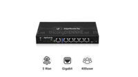 Ubiquiti EdgeRouter ER-6P | Router chịu tải 600 user, 5 Wan/5 Lan Gigabit, 1 quang SFP