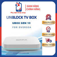 UBOX GEN 10 4G+64G Xem truyền hình quốc tế miễn phí