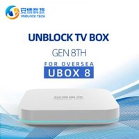 UBOX GEN 8 4G+64G Xem Kênh Truyền Hình Quốc Tế Chính Hãng