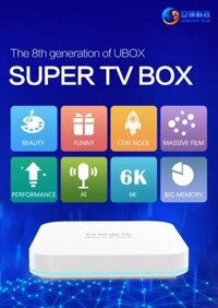 UBOX GEN 8  Model 2020 Xem Phim, Truyền Hình, Thể Thao Quốc Tế  Hơn 14 Quốc Gia