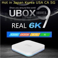 UBOX GEN 9- UBOX 10 - 4G+64G Xem Phim, Truyền Hình Quốc Tế Nhật, Hàn, Trung, Đài Loan Miễn Phí