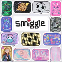 Úc Hộp Bút Hình Mặt Cười smiggle Bản Rộng Hoàn Chỉnh Nhất smiggle