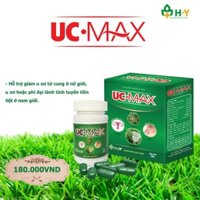 UC MAX (hộp 30 viên) UC.MAX trinh nữ hoàng cung, tam thất xạ đen dùng được cho cả nam và nữ