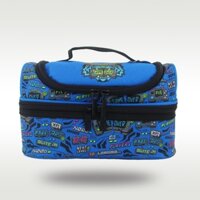 Úc smiggle nguyên bản túi đựng đồ ăn trưa trẻ em Blue Game Tiger đeo chéo cầm tay túi bé trai trái cây hộp cơm trưa 9 inch