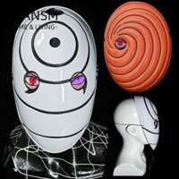 Ufasm Phát Sáng Naruto, Sasuke Obito Nhập Vai Sharingan Face Cover, 2025 Tobi Anime Nhật Bản Cosplay Quà Tặng Trắng