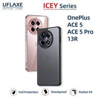 UFLAXE ICEY - Ốp Lưng OnePlus ACE 5 / ACE 5 Pro / OnePlus 13R - Ốp Lưng Cứng Chống Sốc Trong Suốt Mờ | Ốp Điện Thoại Mỏng Bền Chống Ố Vàng Chống Vân Tay