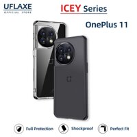 UFLAXE ICEY - Ốp Lưng OnePlus 11 5G - Ốp Lưng Cứng Chống Sốc Trong Suốt Mờ | Ốp Điện Thoại Mỏng Bền Chống Ố Vàng Chống Vân Tay