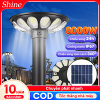 UFOĐèn đường năng lượng mặt trời Ufo Đèn LED chống nước Điều khiển cảm biến thông minh Đèn sân vườn