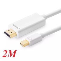 Ugreen 10404 2m mini dp male to hdmi cable cáp MD101 10010404