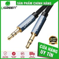 Ugreen 10685  - Cáp loa AUX 3.5mm dài 1m - 1,5m bọc dù cao cấp ✔HÀNG CHÍNH HÃNG✔