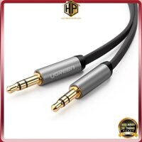 Ugreen 10723 - Cáp âm thanh chuẩn 3.5mm dài 0.5m - Dây loa AUX dẹt chính hãng