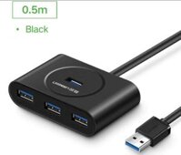 UGREEN 10915 - USB 3.0 4 Ports Hub Black 0.25M