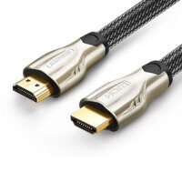 Ugreen 11192 3M mau Đen Cap tin hiêu HDMI vo boc lươi cao câp HD102 - Hàng chính hãng