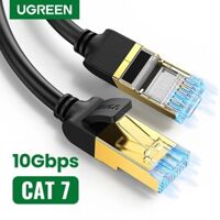 UGREEN 11270 Dây mạng Cat7 F/FTP đúc sẵn dài 3m (Black) cao cấp