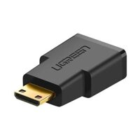 UGREEN 20101- Mini HDMI Male to HDMI Female Adapter (Black)