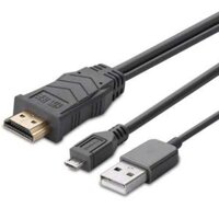 Ugreen 20133 2M màu đen CáP tín hiệu Mhl Micro 5Pin sang Hdmi MH101