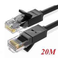 Ugreen 20166 20M màu Đen Cáp mạng LAN CAT6 UTP NW102 20020166