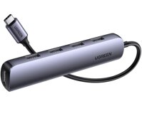 Ugreen 20197 HDMI 4K 30Hz + 4 x USB 3.0 type C 5 in 1 Adapter CM417 10020197