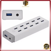 Ugreen 20297 - Hub 10 cổng USB 3.0 đa chức năng kèm sạc điện thoại, máy tính bảng cao cấp