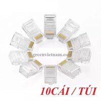 Ugreen 20329 10 Đâu bâm mang RJ45 chuân Cat5e cao câp ma vang NW110 - Hàng chính hãng