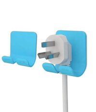 Ugreen 20368 Blue Móc Đa Năng Power Cord Wall Socket Cable Holder Hanger CD107 10020368