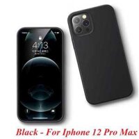 Ugreen 20457 Iphone 12 Pro Max 6.7inch Màu Đen Ốp Lưng điện thoại Silicone LP417