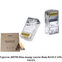 Ugreen 20798 Đầu mạng xuyên thấu RJ45 CAT6 NW171