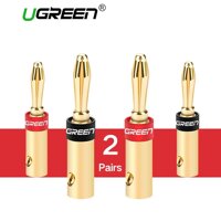 Ugreen 30513 4pcs banana jack Av Adapter - 2 cặp 4 cái hoa chuối bắp chuối - 30513 10030513