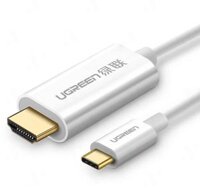 UGREEN 30841 USB Type C to HDMI Cable Male to Male ABS Case 1.5m (Gray)