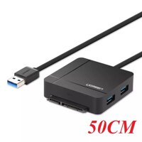 Ugreen 30918 usb 3.0 to sata iii with hub and card reader eu type without power adapter us231 10030918