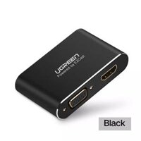 Ugreen 30963 Màu Đen Bộ chuyển USB sang HDMI + VGA có cổng âm thanh + hỗ trợ nguồn US228