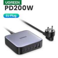 Ugreen 40914 Sạc Để Bàn UGREEN Nexode GaN 200W US cao cấp