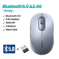 UGREEN 45149 – Chuột Bluetooth Không Dây Dual Mode, DPI 4000 Cho Laptop, MacBook, PC