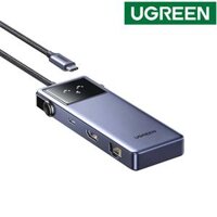 UGREEN 45155 Uno QPai Pro 7-in-1 USB-C Hub 4K@60Hz HDMI PD100W Port cao cấp