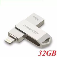 Ugreen 50103 Màu Xám USB 3.O 32G Chuyển Dữ Liệu Cho Iphone Ipad có Chip MFI US232