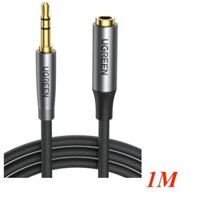 Ugreen 50238 1m Extension 3.5mm 3 - Pole Male to Female Cable Black AV190