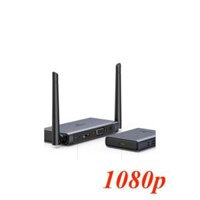 Ugreen 50633 50m 1080p 60hz Wireless HDMI + vga + 3.5mm audio Extender Transmitter and Receiver with type c power port CM506 10050633