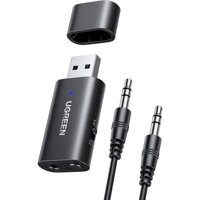Ugreen 60300 with Audio Cable USB 2.0 to 3.5mm Bluetooth Transmitter Receiver Adapter CM523 10060300