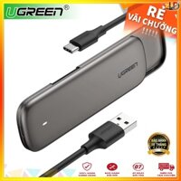 Ugreen 60355 - Box đựng ổ cứng SSD M.2 Sata NGFF chuẩn USB 3.0 chính hãng - Phukienleduy