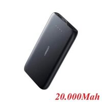 Ugreen 60423 Màu Đen Pin sạc dự phòng dung lượng 20000Mah USB-C PD PB132